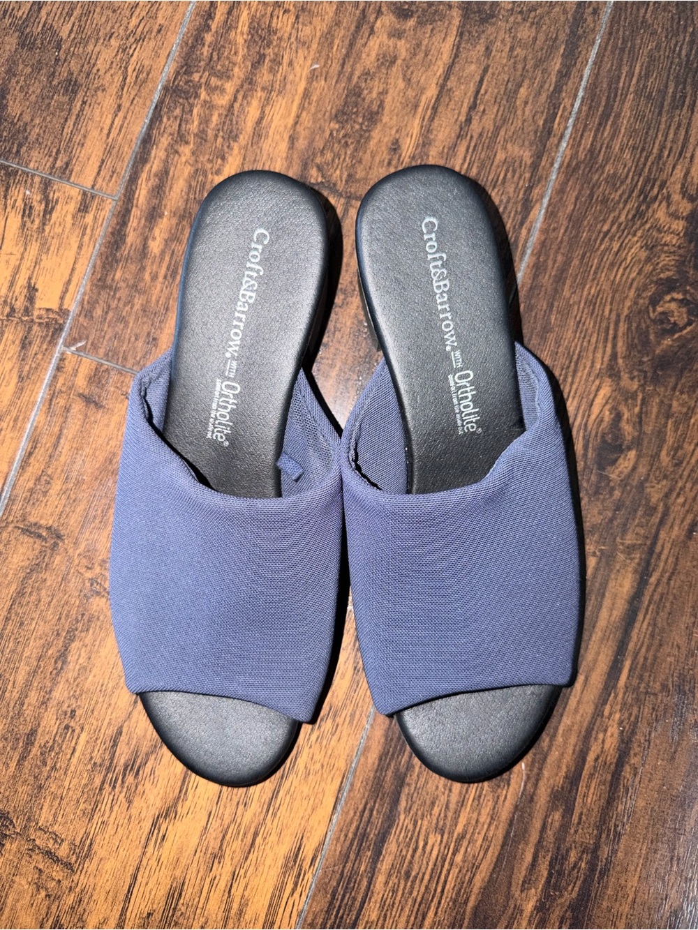Converse Navy Slip-On Mules